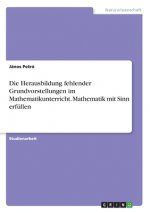 Die Herausbildung fehlender Grundvorstellungen im Mathematikunterricht. Mathematik mit Sinn erfüllen