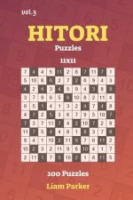 Hitori Puzzles - 200 Puzzles 11x11 vol.3