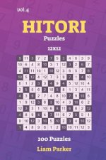 Hitori Puzzles - 200 Puzzles 12x12 vol.4