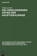 Die Verschiedenen Arten Der Hauptidealringe