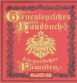 Deutsches Geschlechterbuch - CD-ROM. Genealogisches Handbuch bürgerlicher Familien / Genealogisches Handbuch bürgerlicher Familien Bände 57-64, CD-ROM