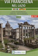 Via Francigena Lazio 1:50 000