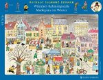 Wimmel-Rahmenpuzzle Marktplatz im Winter (Kinderpuzzle)