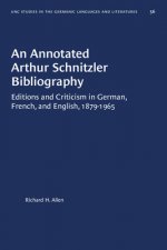 Annotated Arthur Schnitzler Bibliography