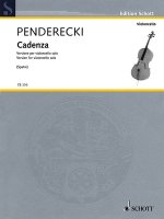 Cadenza: Version for Cello Solo