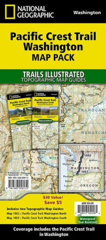 Pacific Crest Trail: Washington [Map Pack Bundle]