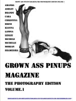 Grown Ass Pinups Magazine:The Photography Edition Volume 1
