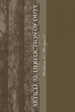 Article 92: Dereliction of Duty
