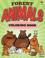 Forest Animal Coloring Book: All Ages Coloring Books