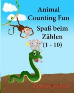German baby book: Animal Counting Fun. Zählen: Childrens German book. Children's Picture Book English-German (Bilingual Edition). German