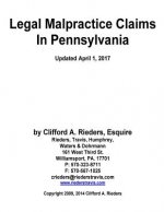 Legal Malpractice Claims In Pennsylvania