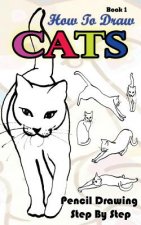 How To Draw Cats: Pencil Drawings Step by Step Book 1: Pencil Drawing Ideas for Absolute Beginners