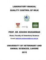 Laboratory Manual Quality Control of Milk: Quality Control of Milk