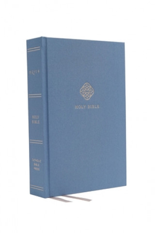 NRSV, Catholic Bible, Journal Edition, Cloth over Board, Blue, Comfort Print