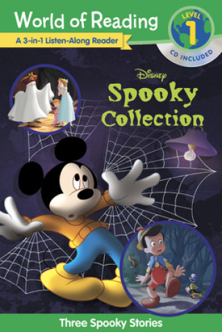 World of Reading Disney's Spooky Collection 3-in-1 Listen-Along Reader (Level 1 Reader)