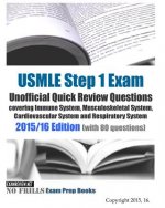 USMLE Step 1 Exam Unofficial Quick Review Questions covering Immune System, Musculoskeletal System, Cardiovascular System and Respiratory System: 2015