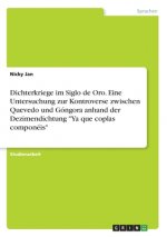 Dichterkriege im Siglo de Oro. Eine Untersuchung zur Kontroverse zwischen Quevedo und Góngora anhand der Dezimendichtung 