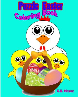 Puzzle Easter Coloring Book