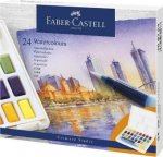 Faber - Castell Vodové barvy s paletou 24 ks