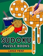 Sudoku Puzzle Books Large Print: Easy, Medium to Hard Level Puzzles for Adult Sulution inside