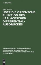 UEber Die Greensche Funktion Des Laplaceschen Differentialausdruckes