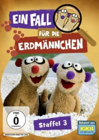 Ein Fall für die Erdmännchen. Staffel.3, 1 DVD, 1 DVD-Video