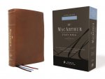 Nasb, MacArthur Study Bible, 2nd Edition, Premium Goatskin Leather, Brown, Premier Collection, Comfort Print: Unleashing God's Truth One Verse at a Ti