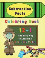 Subtraction Facts Colouring Book 12-1