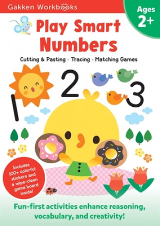Play Smart Numbers Age 2+: Preschool Activity Workbook with Stickers for Toddler Ages 2, 3, 4: Learn Pre-Math Skills: Numbers, Counting, Tracing,