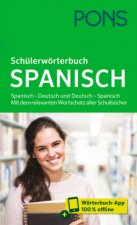 PONS Schülerwörterbuch Spanisch, m.  Buch, m.  Online-Zugang