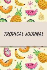 Tropical Diary: Daily Health Tracker, Record Meals For The Day, Thoughts, And Water Intake