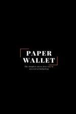 Paper Wallet: The simplest stress free way to succeed at budgeting