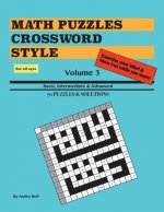 Math Puzzles Crossword Style Volume 3