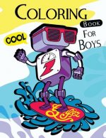 Cool Coloring Book For Boys: Cute Patterns for Summer to Color for Kids