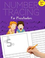 Number Tracing Book for Preschoolers: Number Tracing Books for kids ages 3-5: Number Writing Practice for Pre K, Kindergarten and Kids ages 3-5 (Numbe