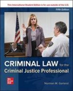 ISE Criminal Law for the Criminal Justice Professional