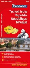 Czechia - Michelin National Map 755