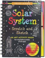 Scratch & Sketch(tm) Solar System (Trace Along)