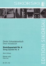 String Quartet No. 8 Arranged for Solo Piano