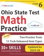 Ohio State Test Prep: 6th Grade Math Practice Workbook and Full-length Online Assessments: OST Study Guide