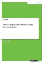 Berechnung und Konstruktion eines Konsolenbleches