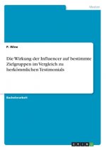 Die Wirkung der Influencer auf bestimmte Zielgruppen im Vergleich zu herkömmlichen Testimonials