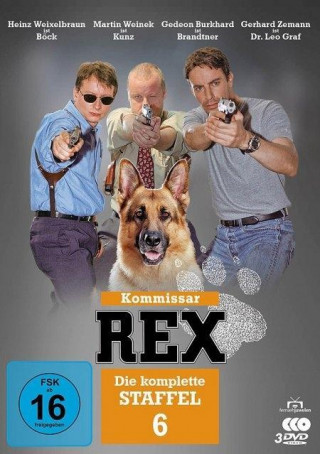 Kommissar Rex - Die komplette 6. Staffel (3 DVDs)