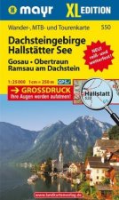 Mayr Wanderkarte Dachsteingebirge, Hallstätter See XL 1:25.000