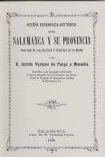 Reseña geográfica-histórica salamanca y provincia