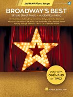 Broadway's Best: Simple Sheet Music + Audio Play-Along