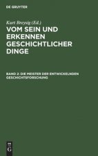 Die Meister Der Entwickelnden Geschichtsforschung