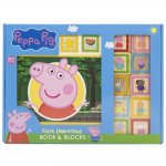 Peppa Pig: First Look and Find Book & Blocks [With Wooden Blocks]