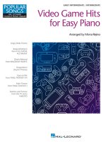 VIDEO GAME HITS FOR EASY PIANO