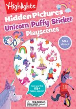 Unicorn Puffy Sticker Playscenes